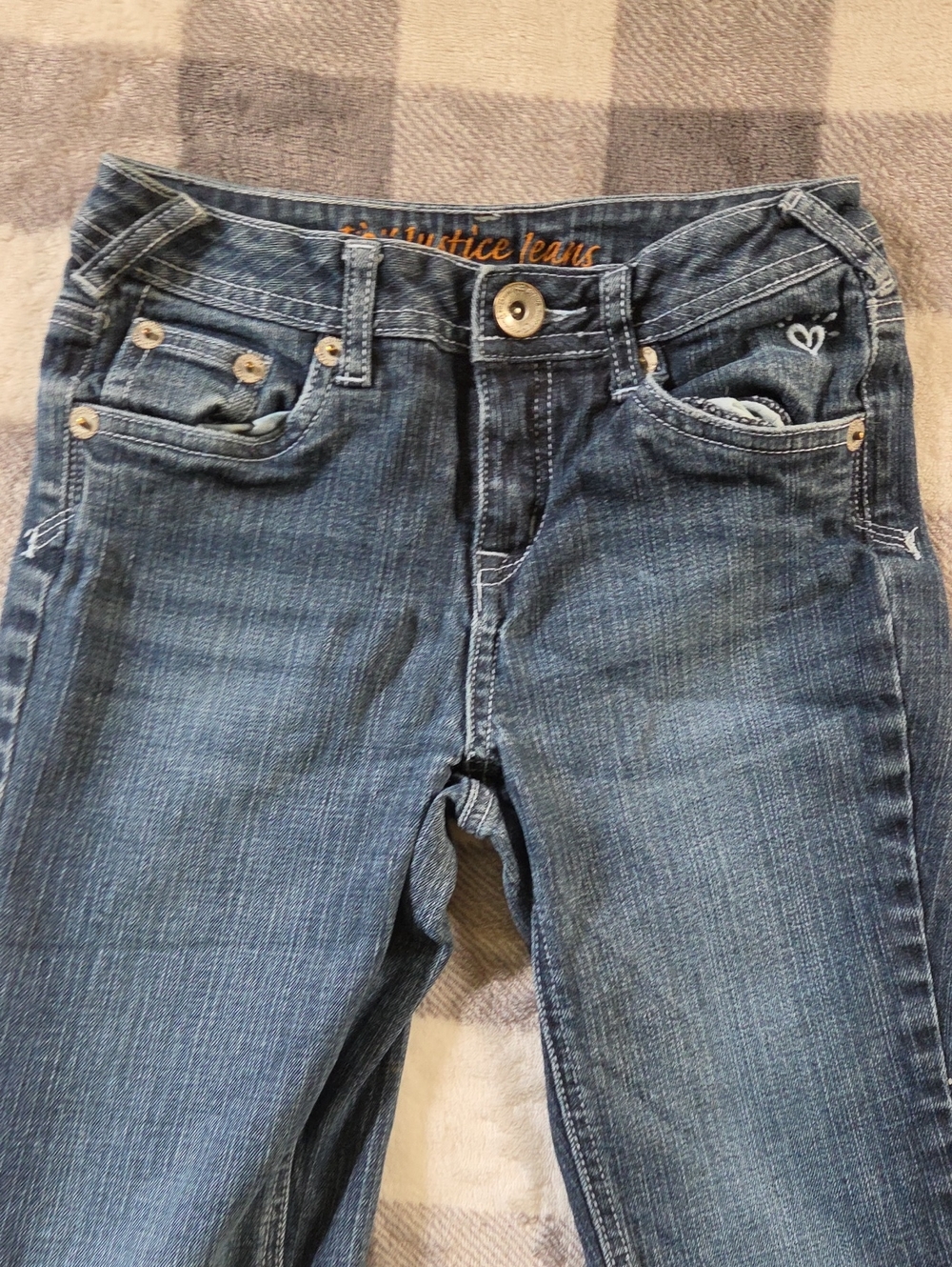 Justice Girls Bootcut Stretch Denim Jeans 👖✨ - Picture 6 of 8